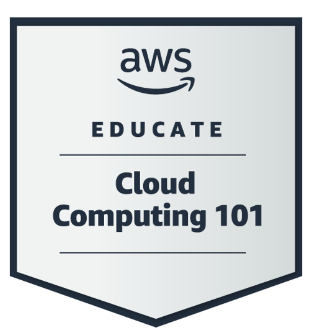 AWS Educate Introduction to Cloud 101 - Training Badge
