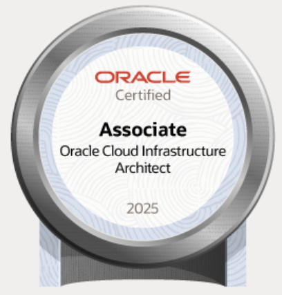 Oracle Cloud Infrastructure Certified Architect Associate